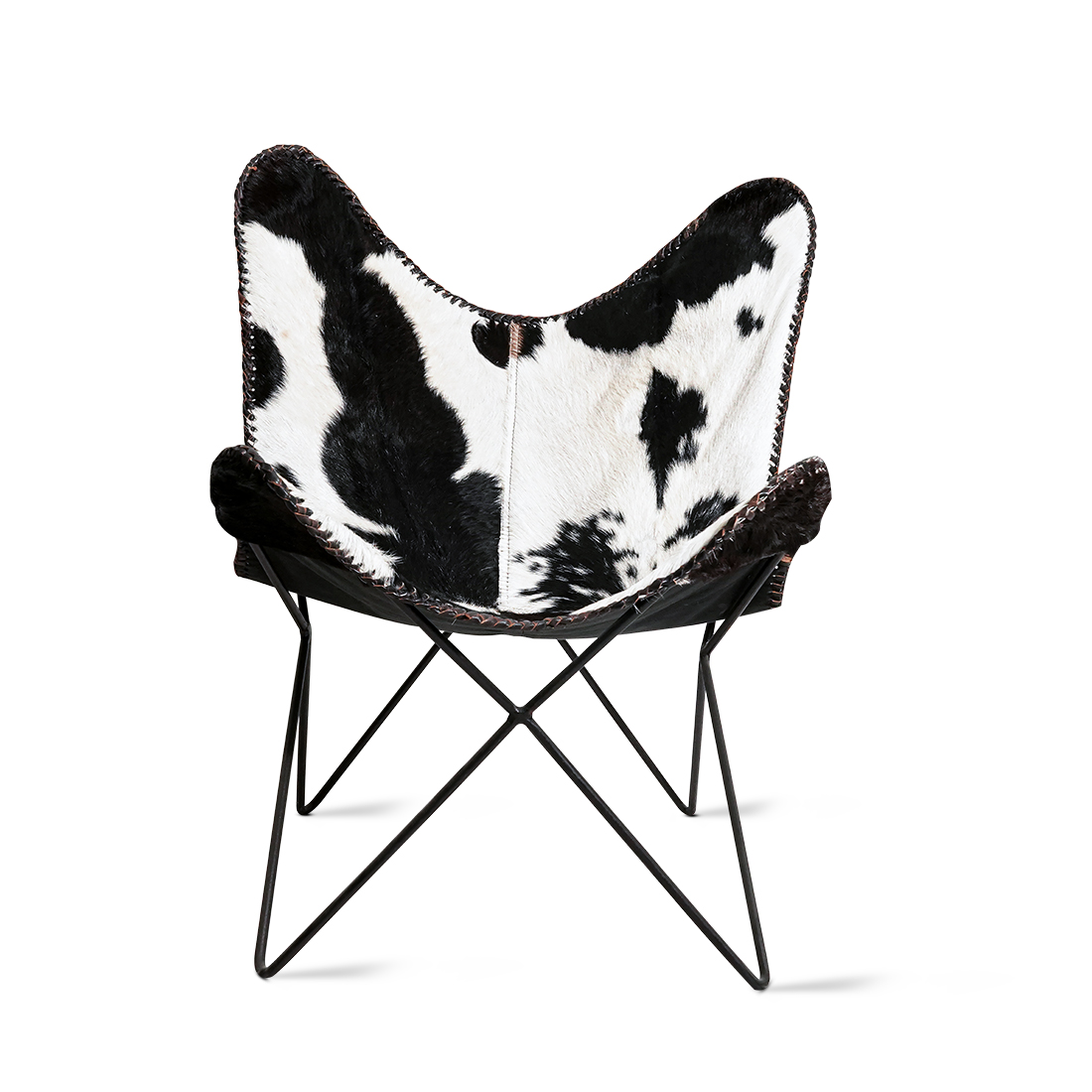 Tyler Goat Skin Butterfly Chair