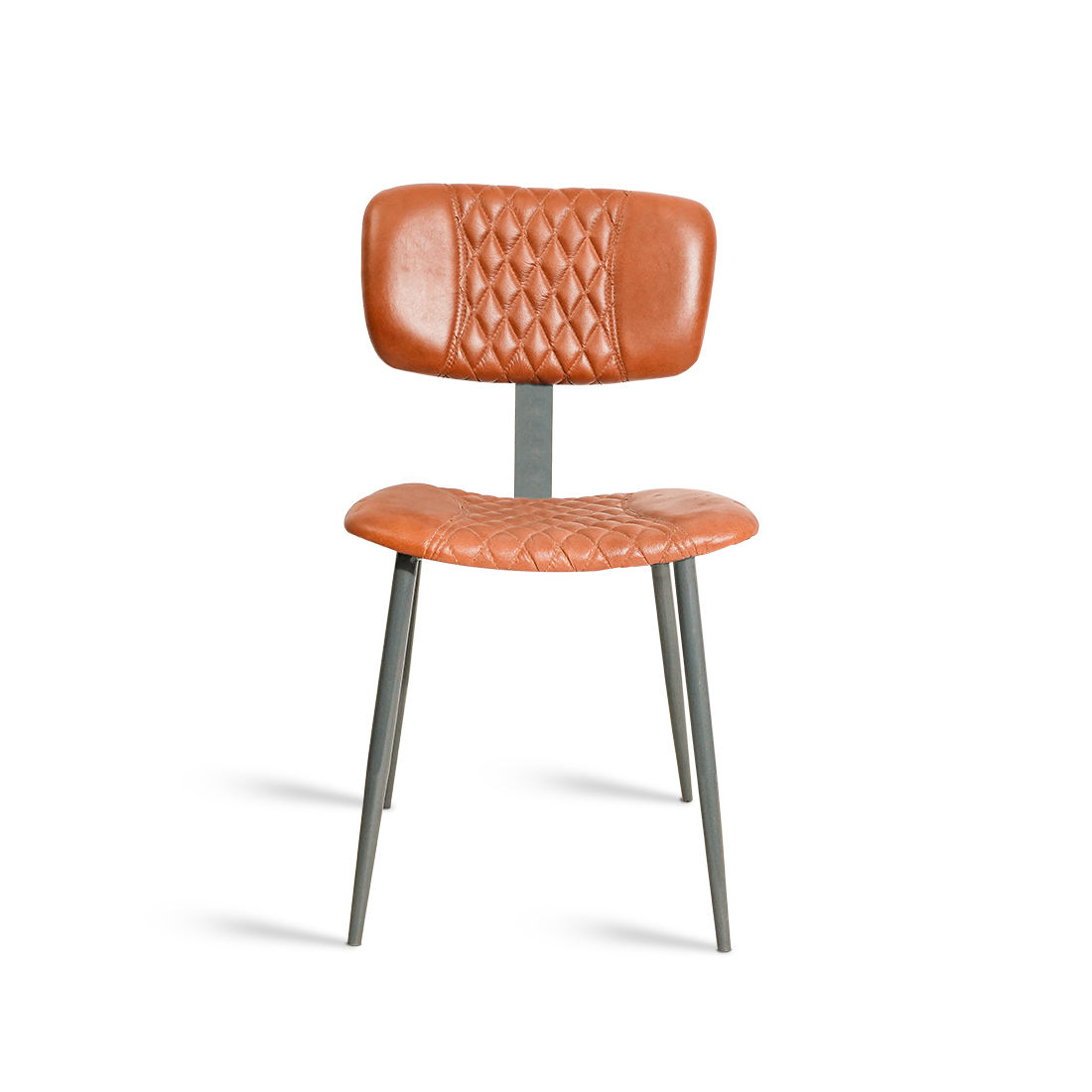 Iric Leatheratte Iron Dining Chair