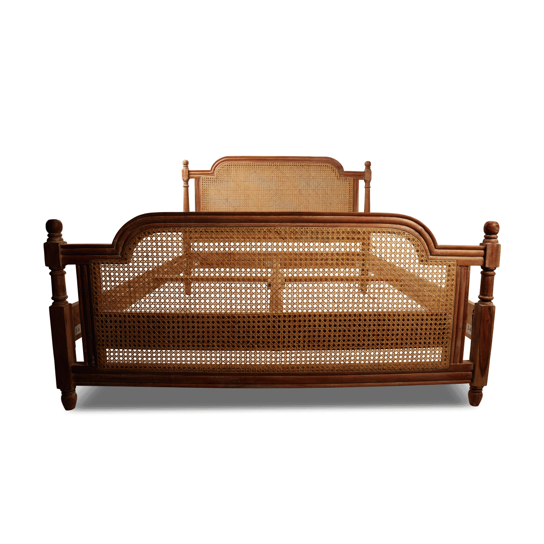 Hawk Queen Size Bed (Light Colour)